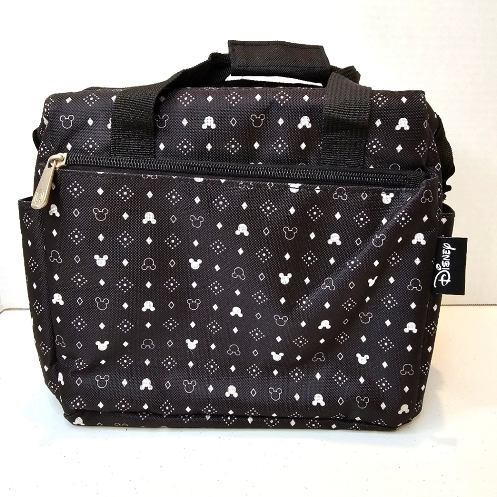 Disney Black Mickey Mouse Lunch Bag Office School Summer